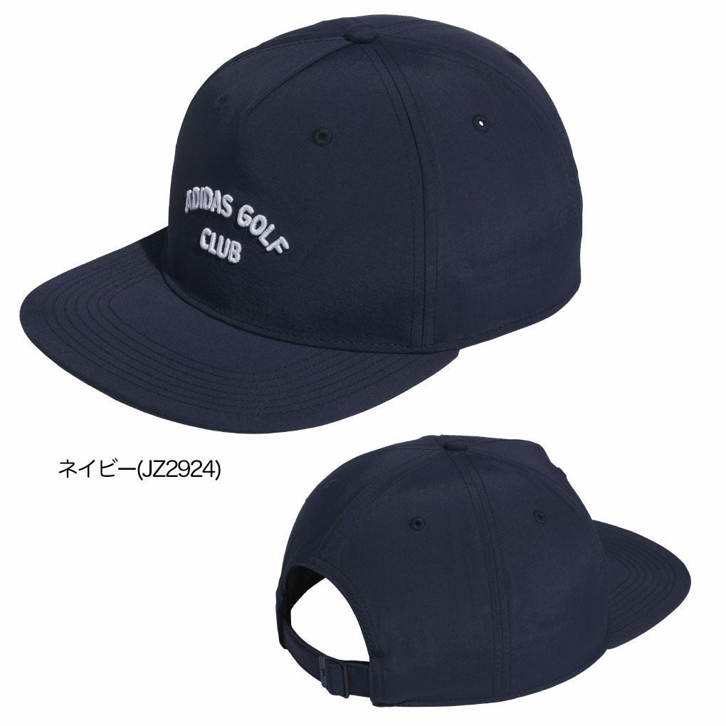 アディダス ナイロン フラットビル キャップ F6434 メンズ ゴルフ