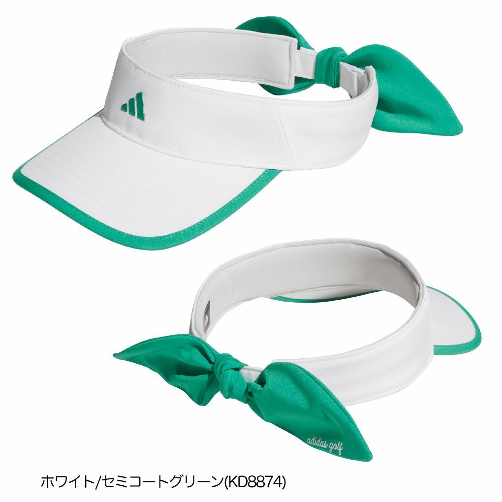 アディダスキャップリボンサンバイザーTW093ゴルフキャップ帽子2026春夏モデルadidas日本正規品