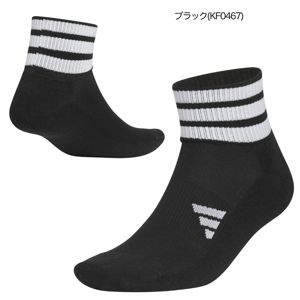 アディダスソックスTA742レディース靴下ゴルフウェア2026春夏モデルadidas日本正規品