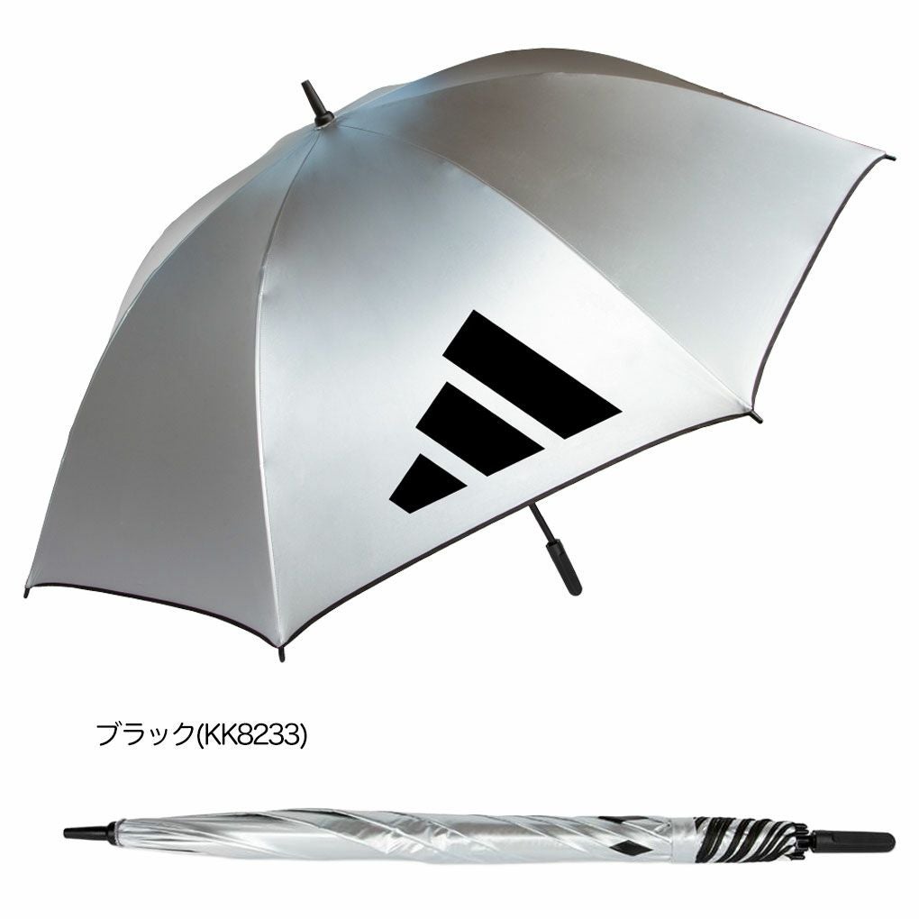アディダス 晴れ雨兼用 UVカット 軽量 シングルキャノピー アンブレラ