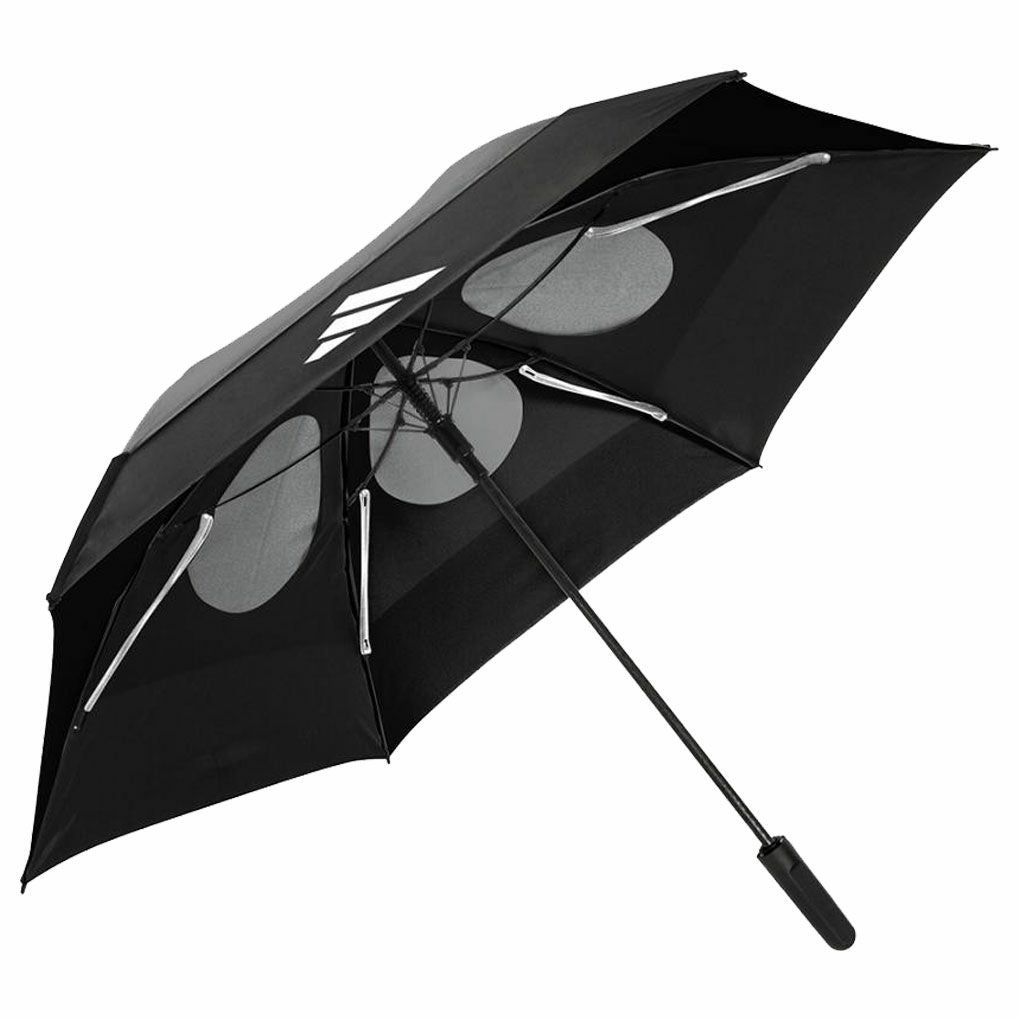 アディダス 晴れ雨兼用 耐久撥水 UVカット ダブルキャノピー