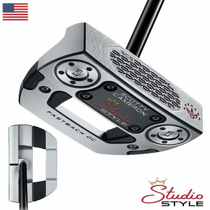 ゴルフパタースコッティキャメロンStudioStyleFastbackOCパターメンズ右用SCOTTYCAMERON2026年モデルUSA直輸入品