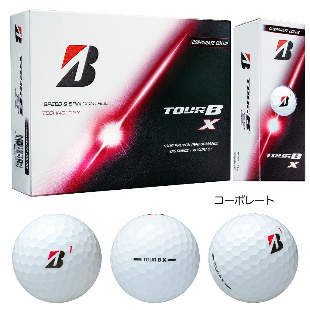 BS ブリヂストンゴルフ 2026 TOUR B X / TOUR B XS ゴルフボール 1