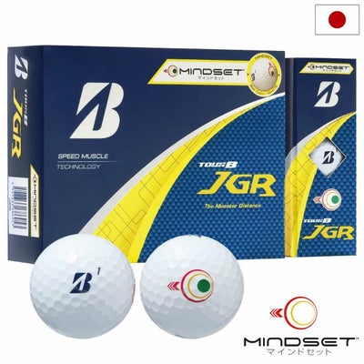 BSブリヂストンゴルフ2026TOURBJGRホワイトマインドセットゴルフボール1ダース(12球入)2026年モデルBRIDGESTONEGOLF日本正規品