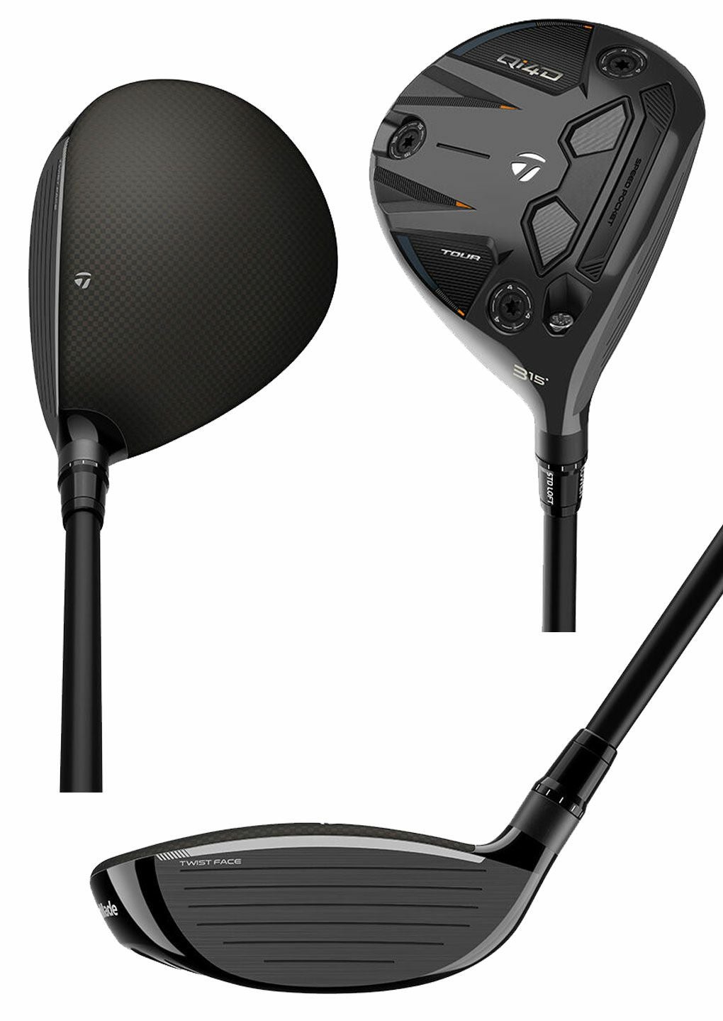 テーラーメイドQi4DTourフェアウェイウッドメンズ左用2026年モデルUSA直輸入品