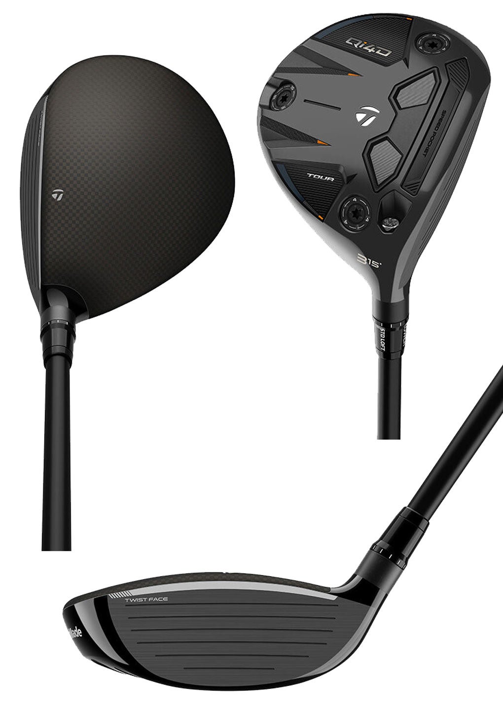 テーラーメイドQi4DTourフェアウェイウッドメンズ左用2026年モデルUSA直輸入品