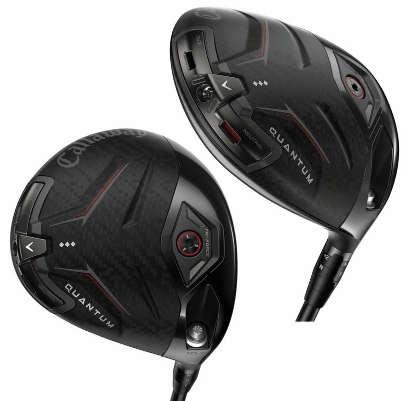 キャロウェイQuantumTripleDiamondドライバーメンズ左用カーボンシャフト2026年USA直輸入品