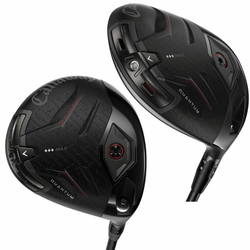 キャロウェイQuantumTripleDiamondMaxドライバーメンズ左用カーボンシャフト2026年USA直輸入品