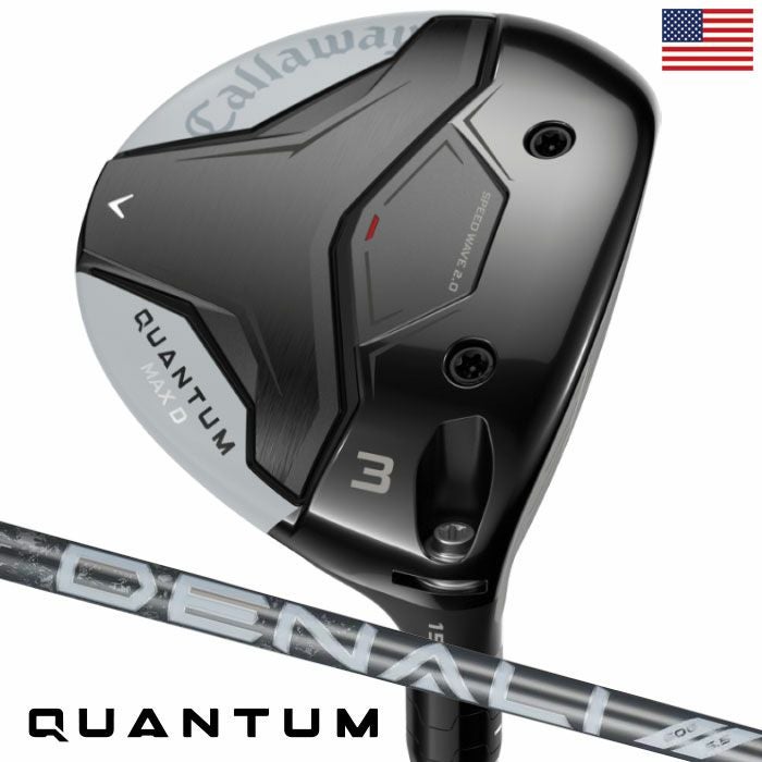 キャロウェイQuantumMaxDフェアウェイウッドメンズ右用USA直輸入品2026年モデル