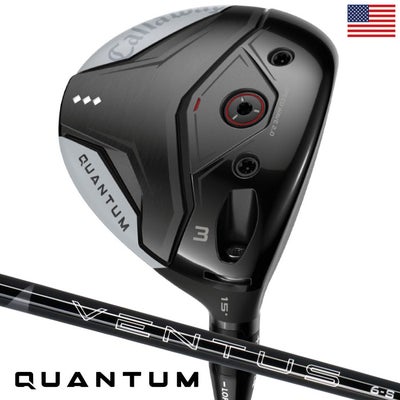 キャロウェイQuantumTripleDiamondフェアウェイウッドメンズ右用USA直輸入品2026年モデル