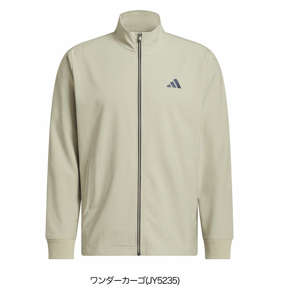 アディダス 撥水 テクスチャード フルジップ ジャケット CD951 長袖