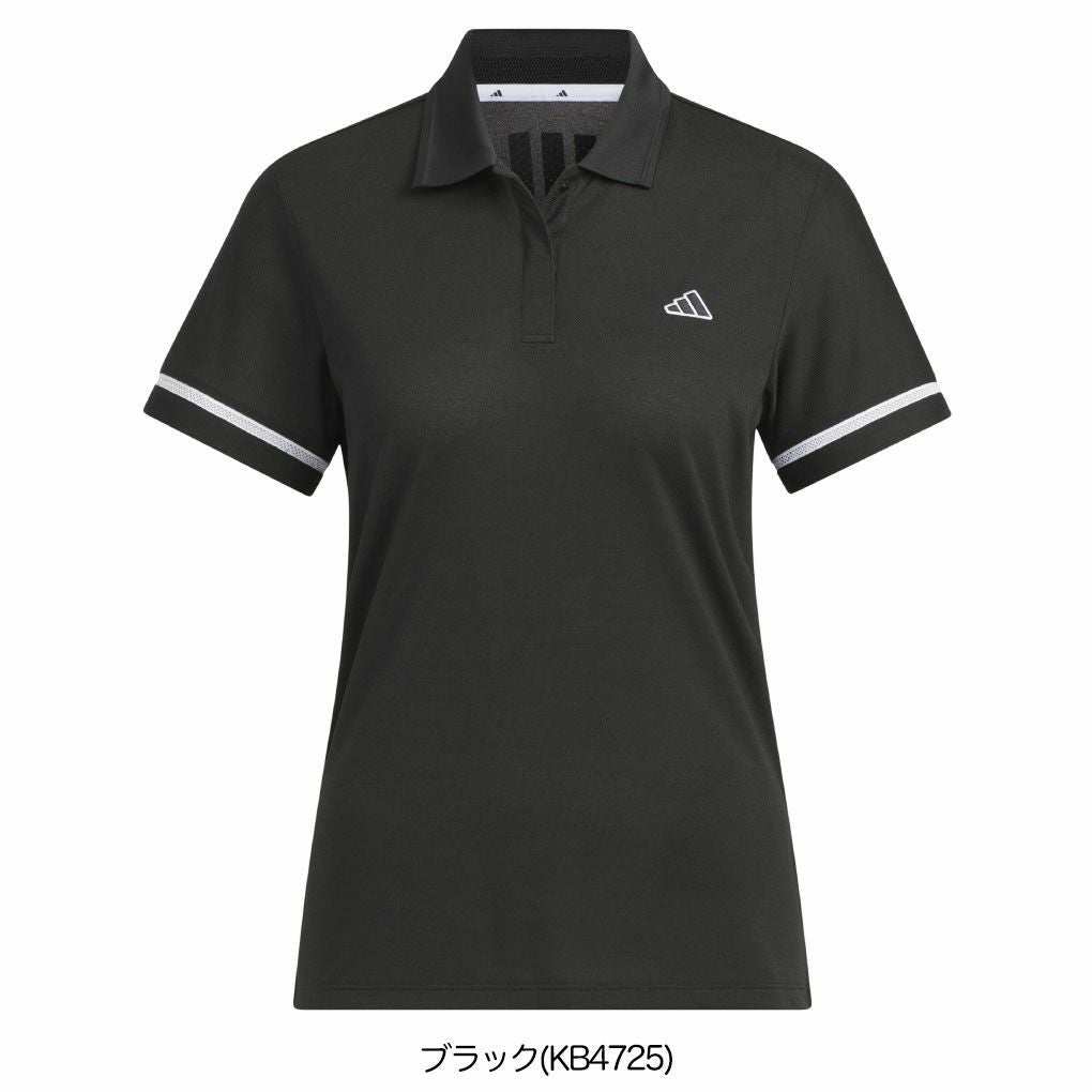 アディダス半袖ポロシャツQB339レディースゴルフウェアゴルフ2025秋冬モデルadidas日本正規品