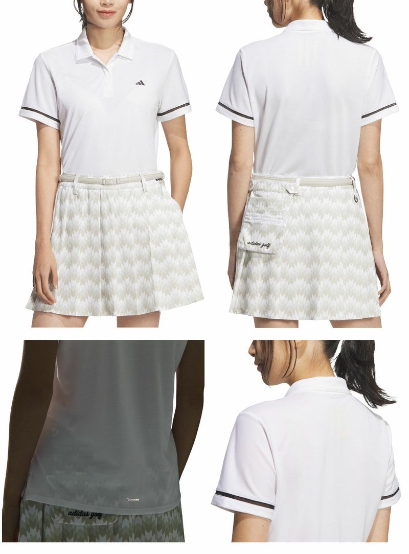 アディダス半袖ポロシャツQB339レディースゴルフウェアゴルフ2025秋冬モデルadidas日本正規品