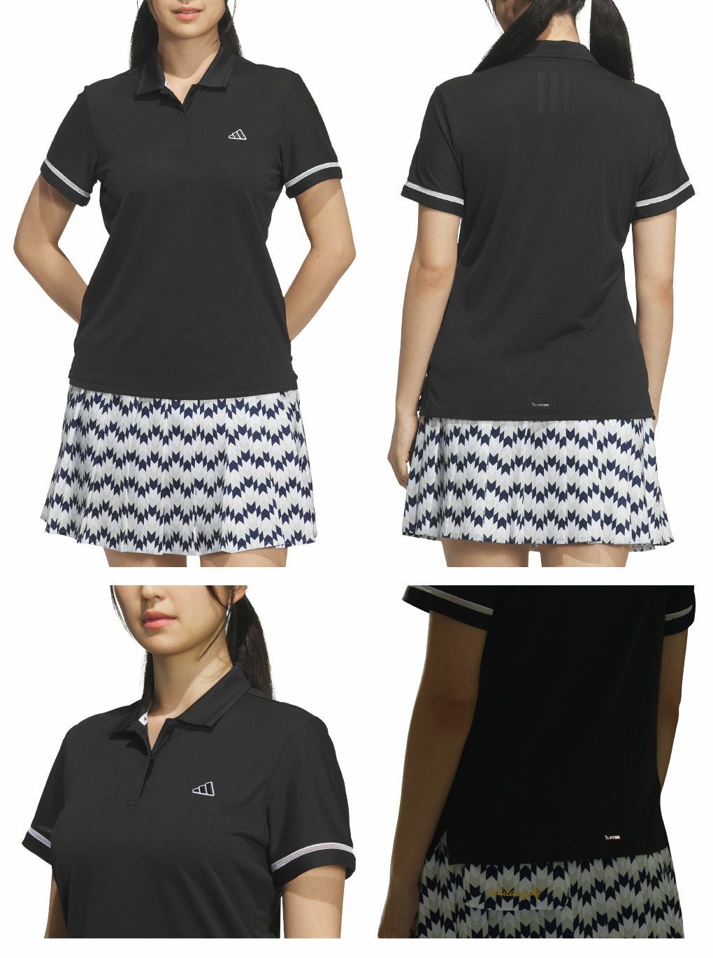 アディダス半袖ポロシャツQB339レディースゴルフウェアゴルフ2025秋冬モデルadidas日本正規品