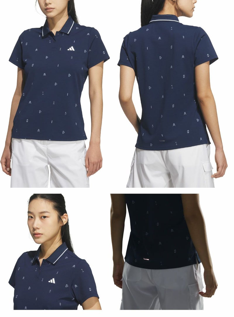 アディダス半袖ポロシャツSF640レディースゴルフウェアゴルフ2025秋冬モデルadidas日本正規品