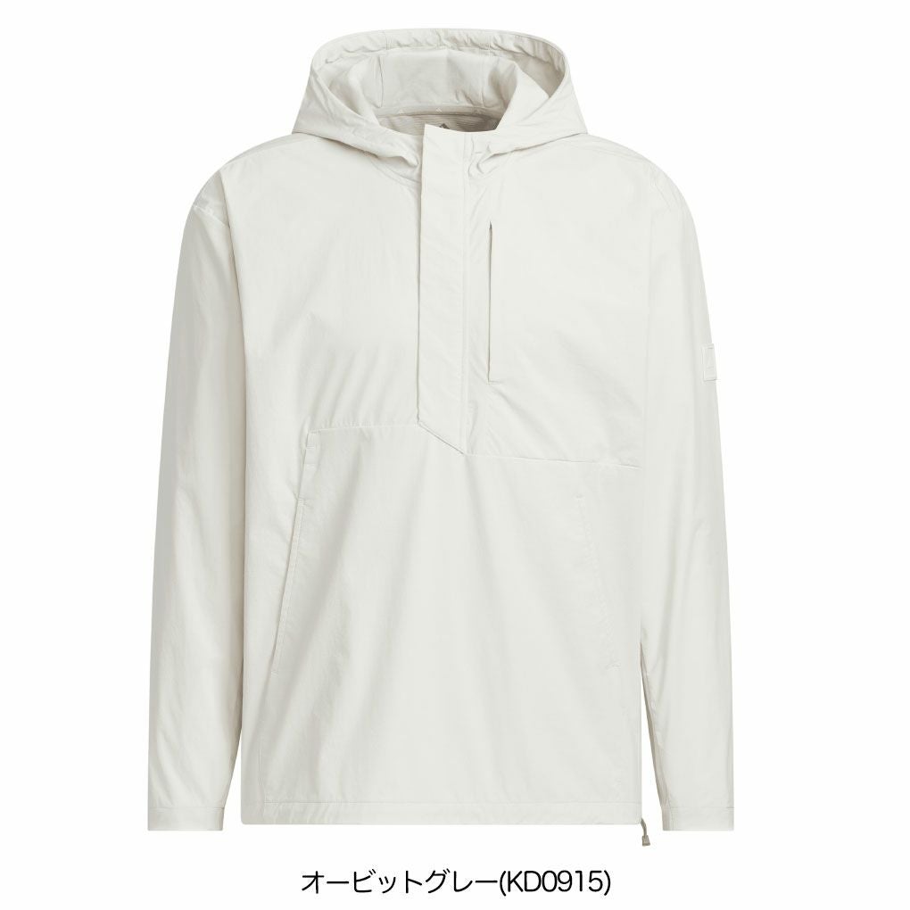 アディダス 接触冷感 撥水 リフレクティブ付き アノラックフーディー