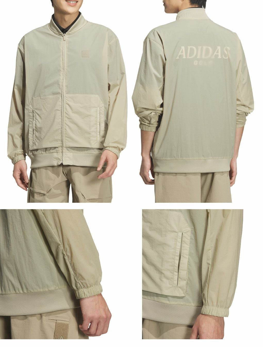 アディダスジャケットQD215メンズゴルフウェアゴルフ2025秋冬モデルadidas日本正規品