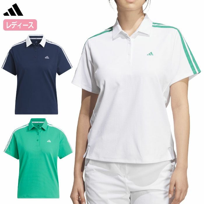 アディダス半袖ポロシャツRT644レディースゴルフウェアゴルフ2025秋冬モデルadidas日本正規品