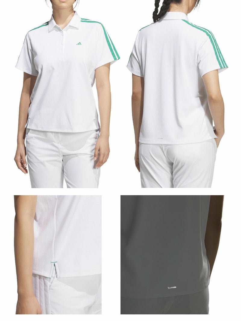 アディダス半袖ポロシャツRT644レディースゴルフウェアゴルフ2025秋冬モデルadidas日本正規品