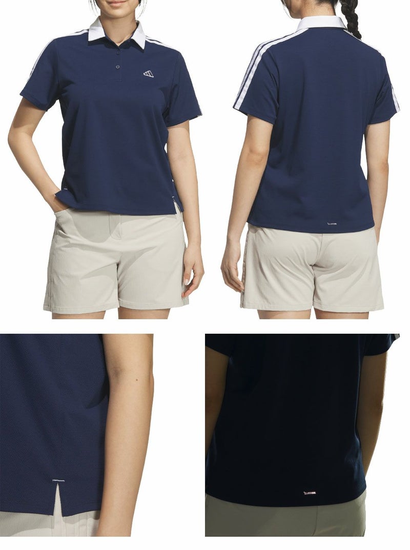 アディダス半袖ポロシャツRT644レディースゴルフウェアゴルフ2025秋冬モデルadidas日本正規品