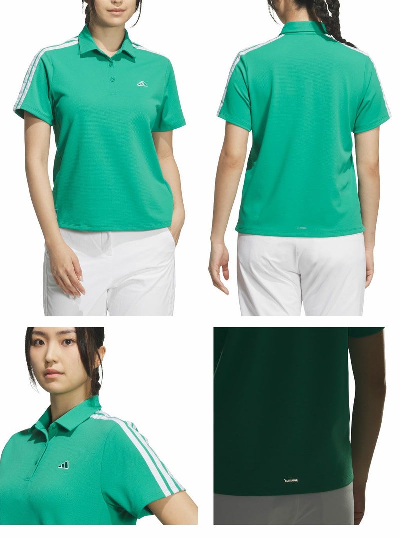 アディダス半袖ポロシャツRT644レディースゴルフウェアゴルフ2025秋冬モデルadidas日本正規品