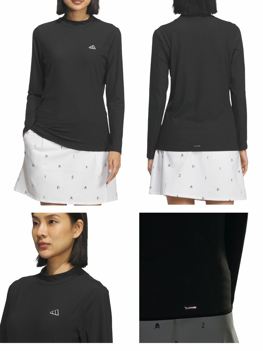 アディダス長袖シャツZF827レディースゴルフウェアゴルフ2025秋冬モデルadidas日本正規品