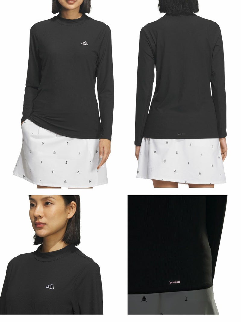 アディダス長袖シャツZF827レディースゴルフウェアゴルフ2025秋冬モデルadidas日本正規品