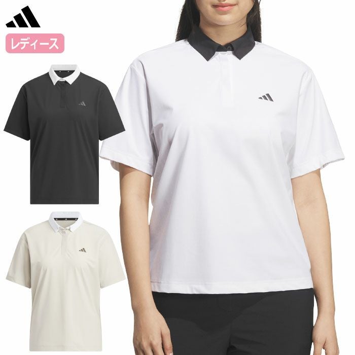 アディダス半袖シャツVK345レディースゴルフウェアゴルフ2025秋冬モデルadidas日本正規品