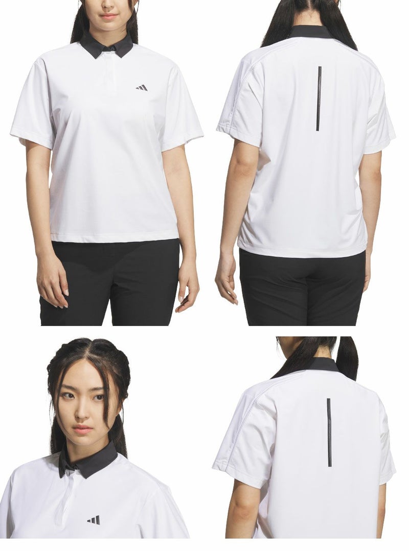 アディダス半袖シャツVK345レディースゴルフウェアゴルフ2025秋冬モデルadidas日本正規品