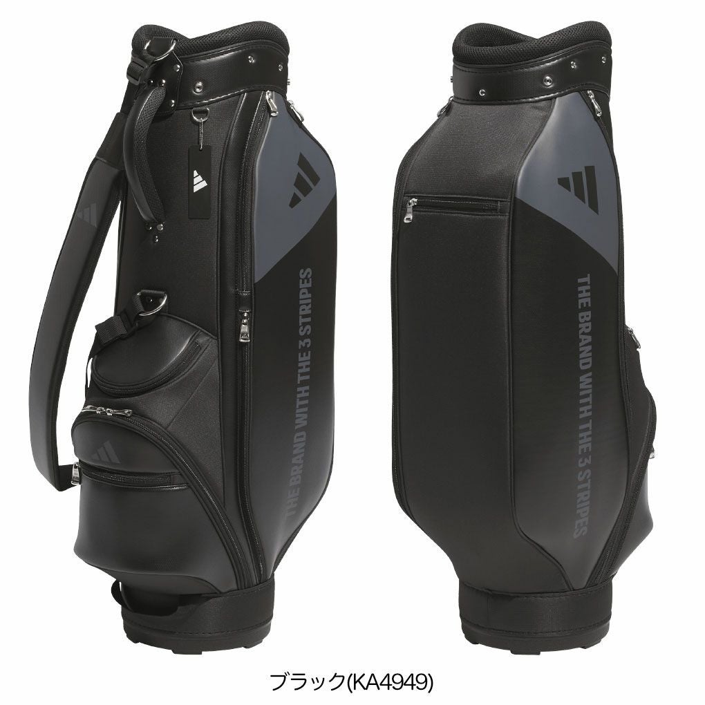 アディダスQF624キャディバッグ9.0型47インチ対応2026年モデルadidas日本正規品