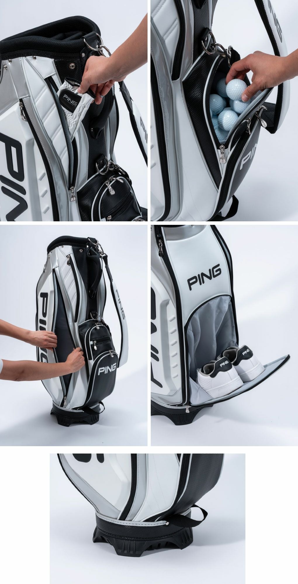 PINGピンCB-U2504オーセンティックカート9型キャディバッグゴルフ2026年モデル日本正規品