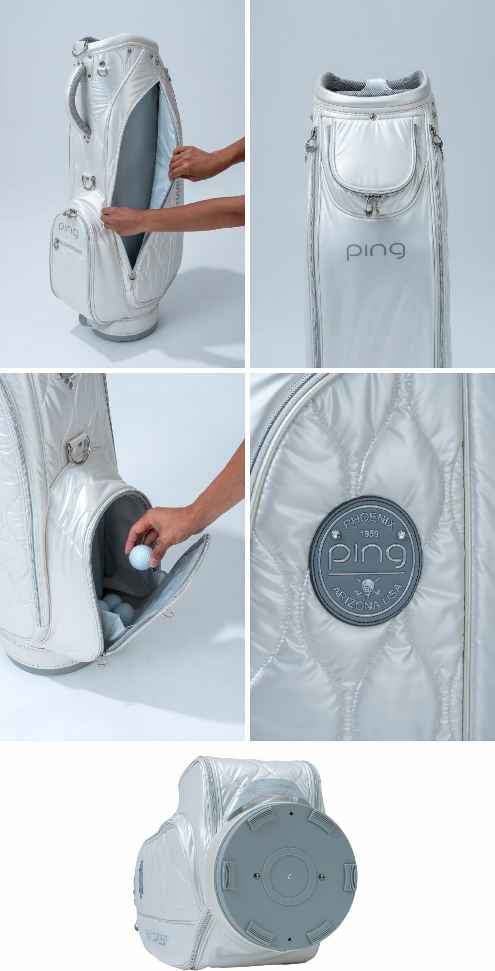 PINGピンCB-L2601パフィーレディースキャディバッグ8.5型ゴルフ2026年モデル日本正規品