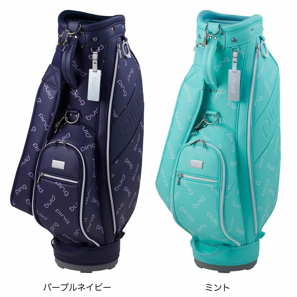 PINGピンCB-L2503モノグラム8.5型レディースキャディバッグ8.5型ゴルフ2026年モデル日本正規品