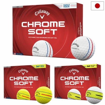 キャロウェイCHROMESOFTクロムソフトボール12球入2026年モデルゴルフゴルフボール