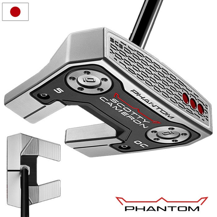 スコッティキャメロンPhantom5OCパターメンズ右用2026年モデルScottyCameron日本正規品