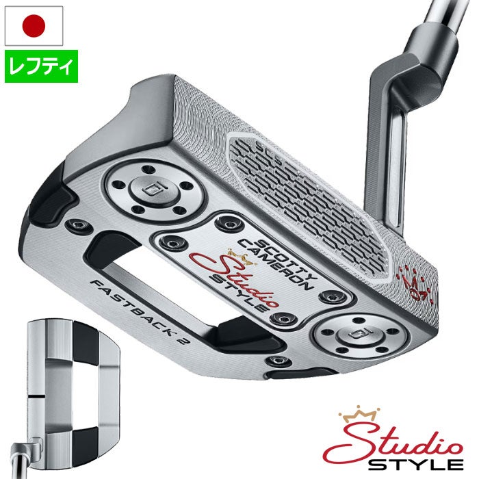 スコッティキャメロンStudioStyleパターメンズ左用2026年モデルScottyCameron日本正規品