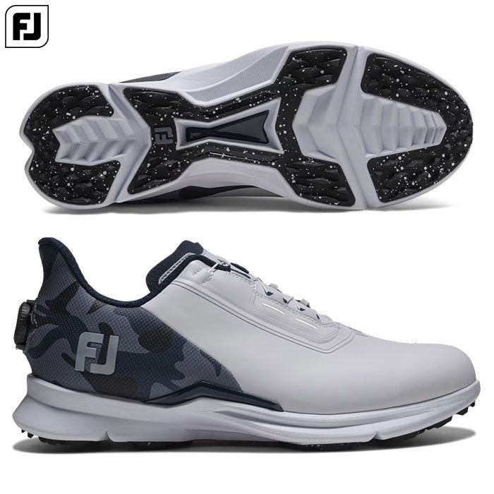 フットジョイ MEN'S FJ フューエル LACED ゴルフシューズ スパイクレス