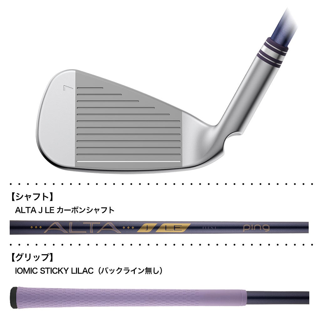 PINGピンGLE4アイアン単品レディース右用カーボン2026年モデル日本正規品