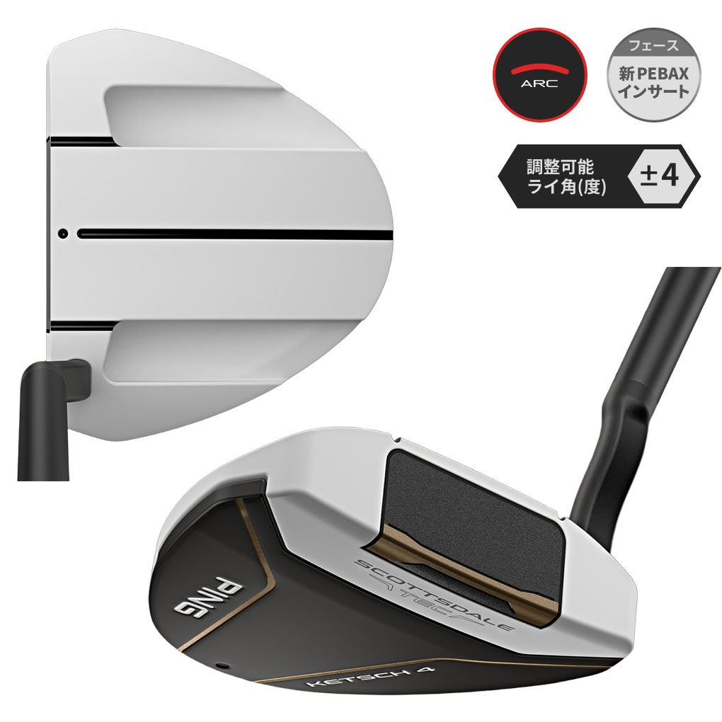 PINGピンSCOTTSDALETECスコッツデールテックパターメンズ右用ゴルフクラブ2026年モデル日本正規品