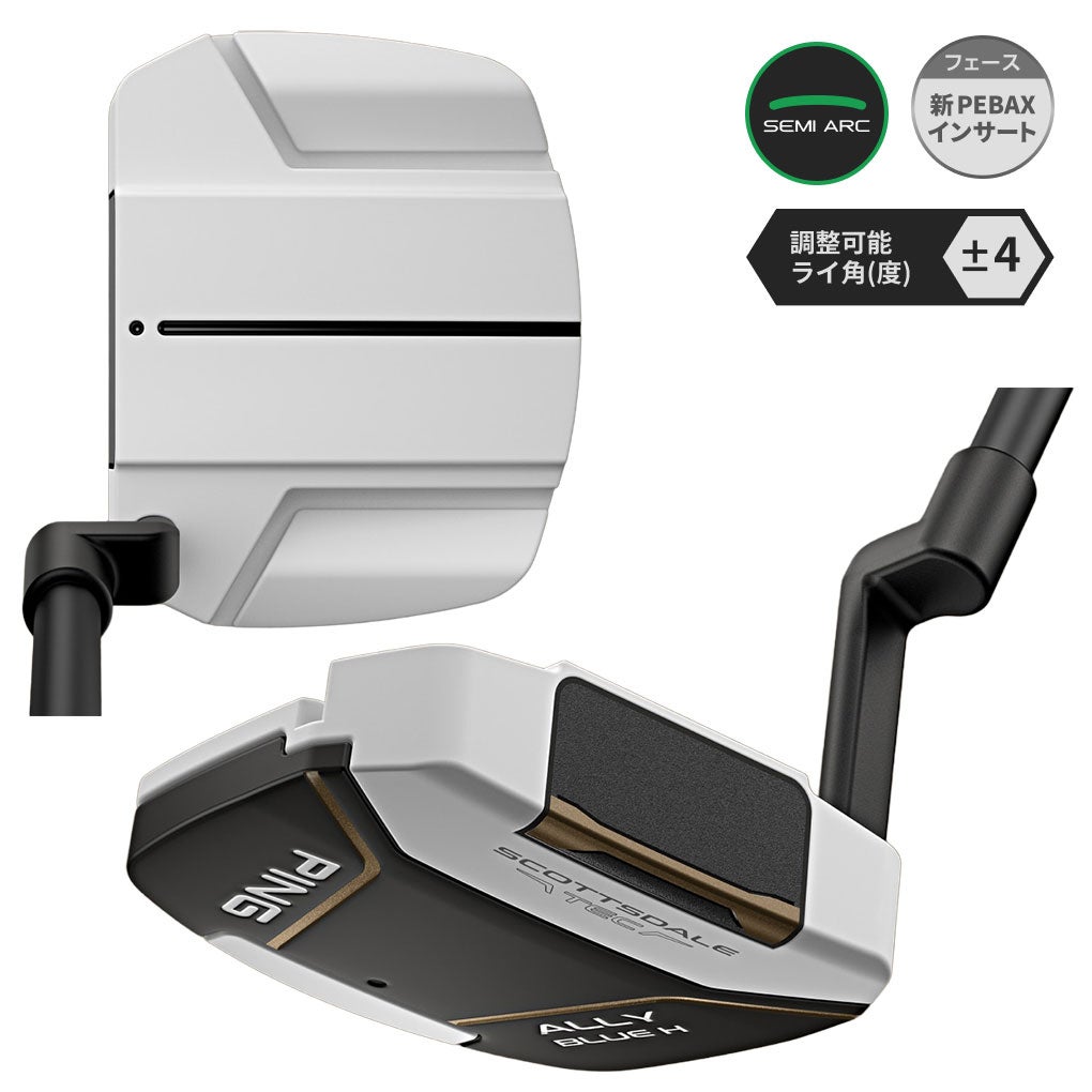 PINGピンSCOTTSDALETECスコッツデールテックパターメンズ右用ゴルフクラブ2026年モデル日本正規品