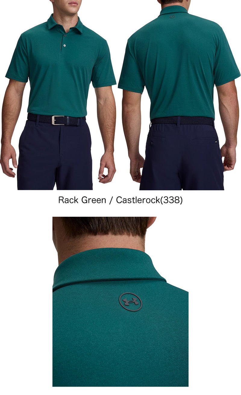 アンダーアーマシャツメンズゴルフウェアゴルフUNDERARMOUR2026春夏モデル日本正規品