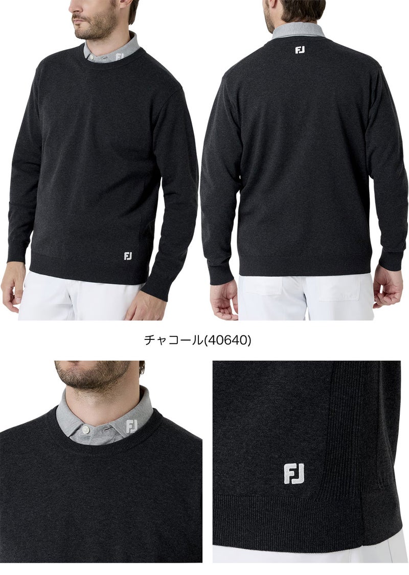 フットジョイセーターメンズゴルフウェアFOOTJOY2026春夏モデル日本正規品