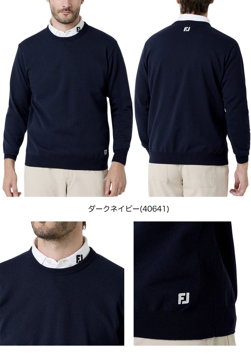 フットジョイセーターメンズゴルフウェアFOOTJOY2026春夏モデル日本正規品