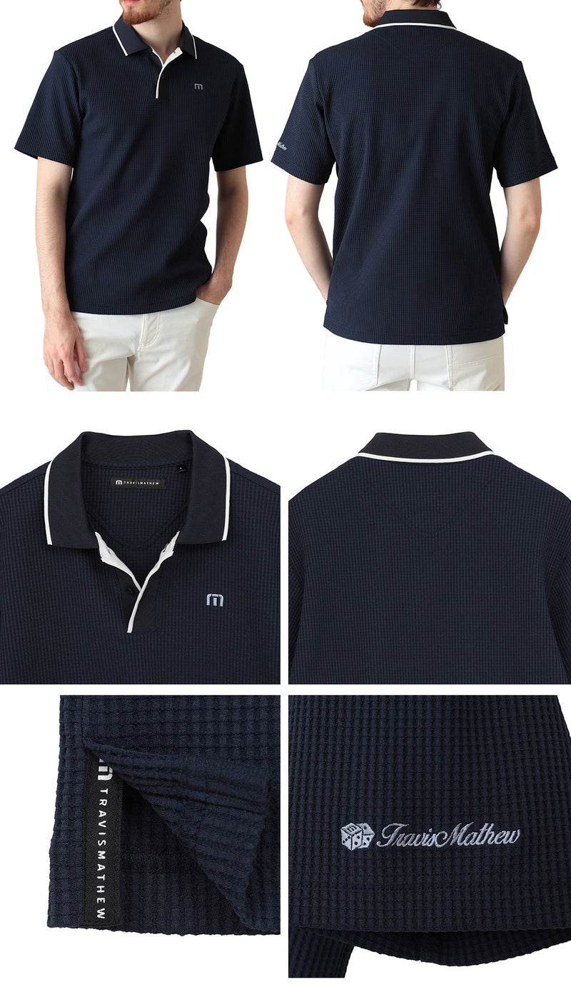 トラヴィスマシューシャツメンズゴルフウェアトップスTravisMathew2026春夏モデル日本正規品