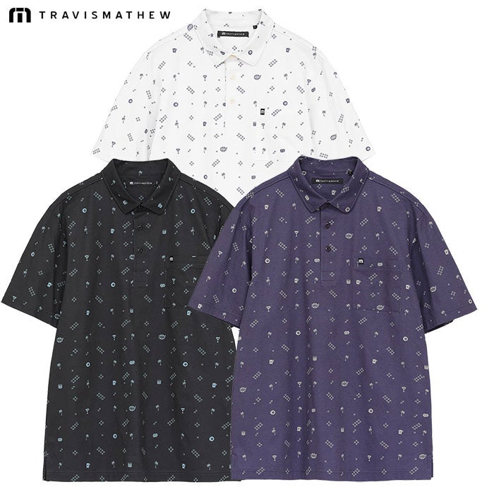 トラヴィスマシューシャツメンズゴルフウェアトップスTravisMathew2026春夏モデル日本正規品