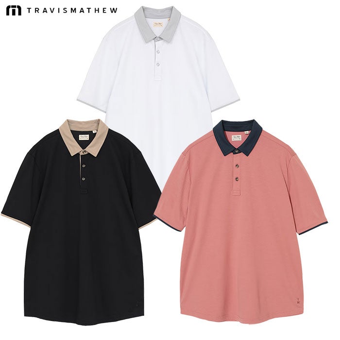 トラヴィスマシューシャツメンズゴルフウェアトップスTravisMathew2026春夏モデル日本正規品