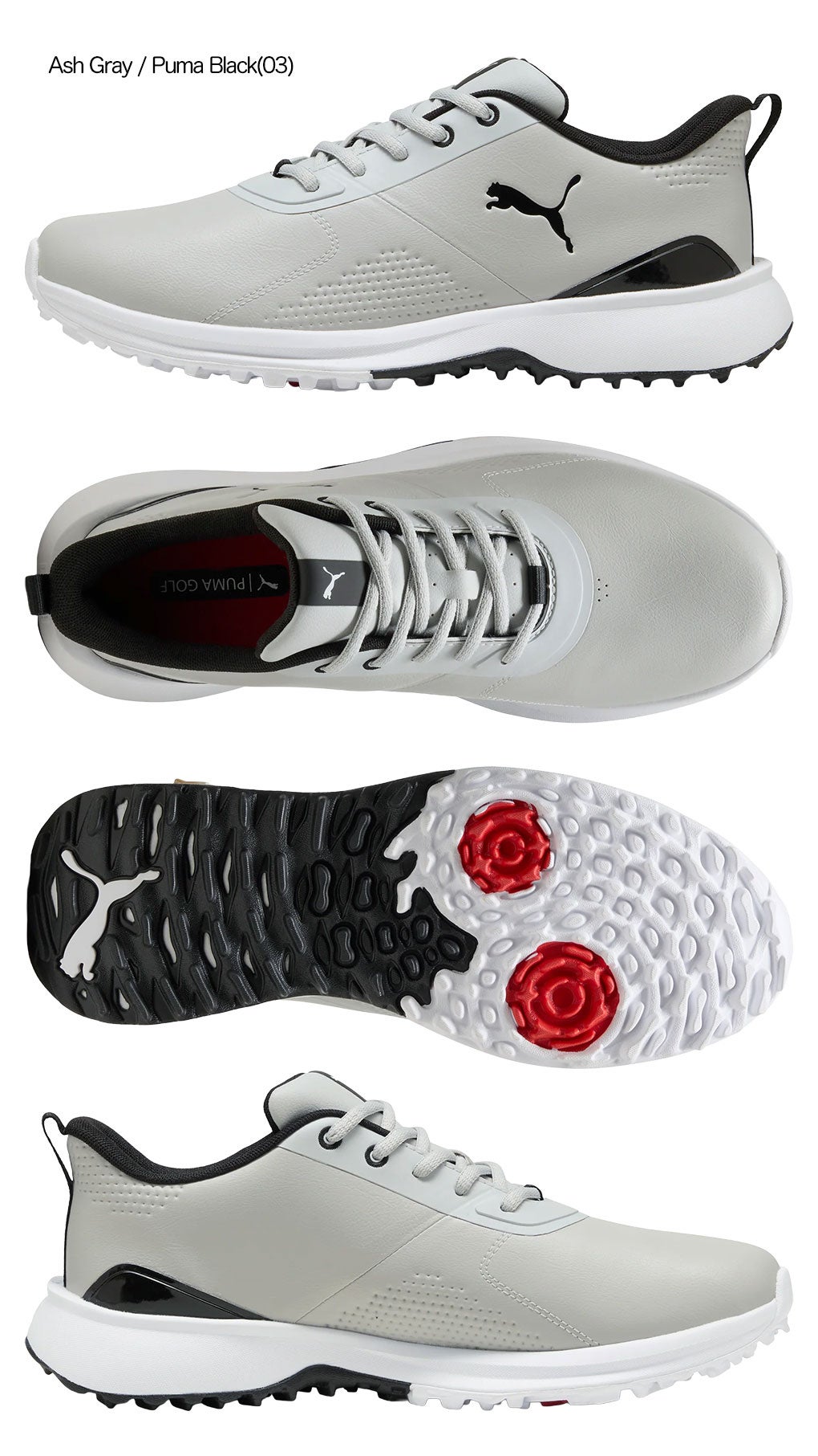 プーマメンズゴルフFUSIONGrip6EVOスパイクレスシューズ312158ゴルフシューズPUMA2026年モデル日本正規品