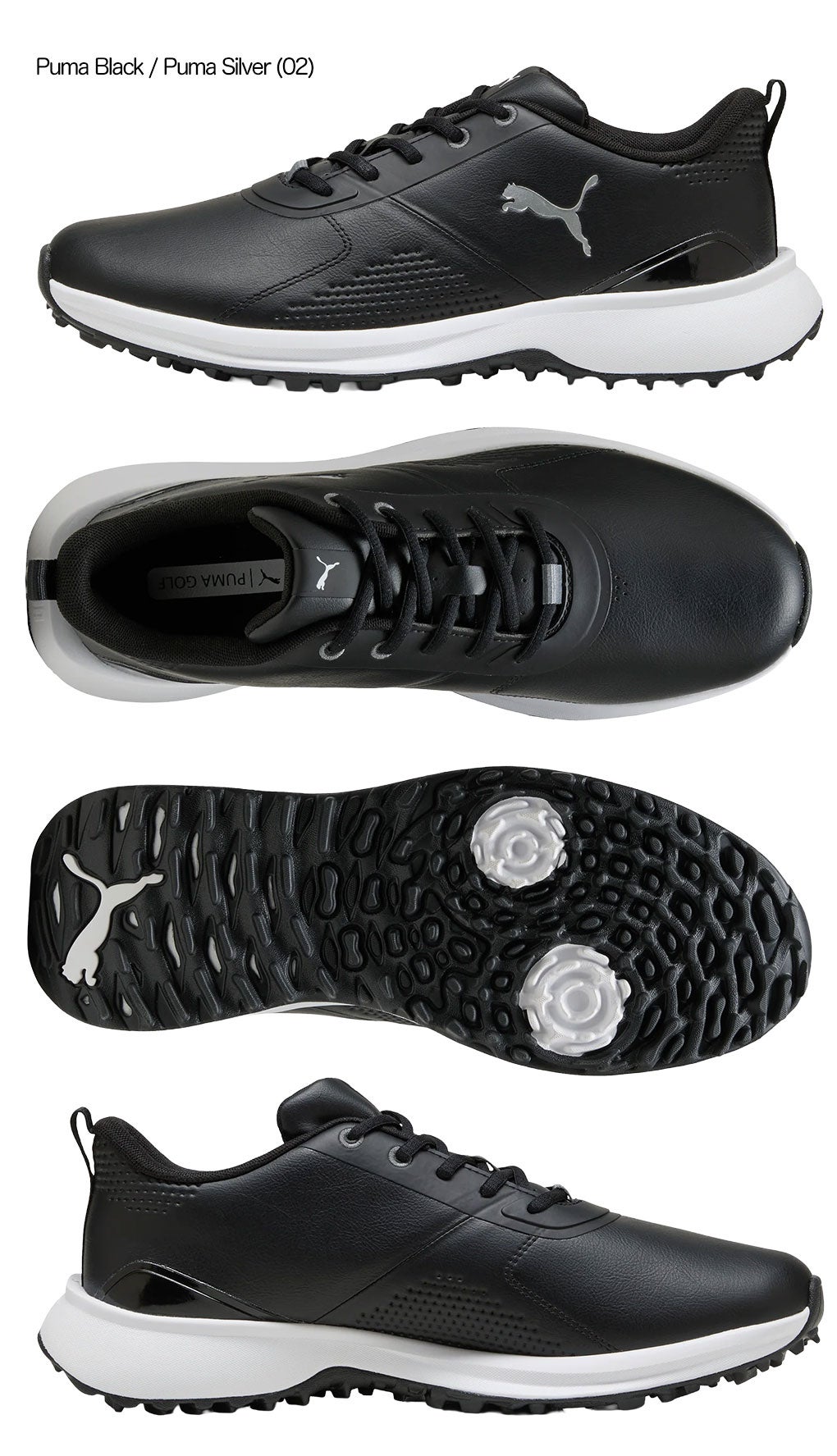 プーマメンズゴルフFUSIONGrip6EVOスパイクレスシューズ312158ゴルフシューズPUMA2026年モデル日本正規品