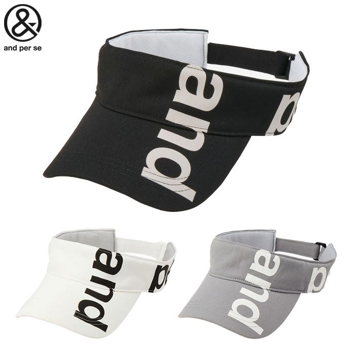 アンパスィサンバイザーメンズゴルフキャップ帽子andperse2026春夏モデル日本正規品
