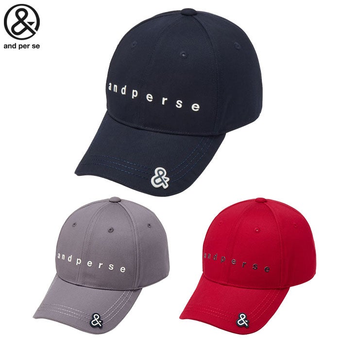 アンパスィキャップメンズゴルフキャップ帽子andperse2026春夏モデル日本正規品